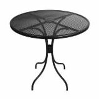 ROUND MESH METAL TABLE *NOT ASSEMBLED*