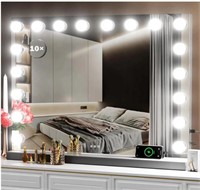 Gvnkvn Vanity Mirror with Lights 32x24inch