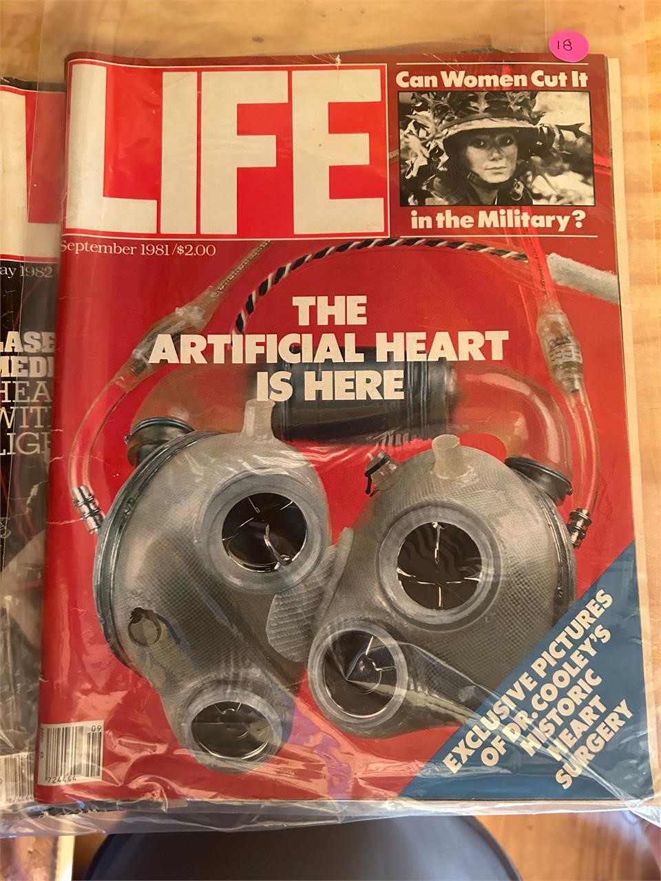 (2) 1980's LIFE Medical Headline Magazines