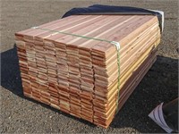 1"x6"x6' Redwood T&G Fence (400 PCS)