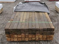 4"x4"x8' Pressure Treated Lumber