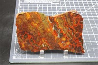 Poppy jasper slab, Old stock!  6.0 oz