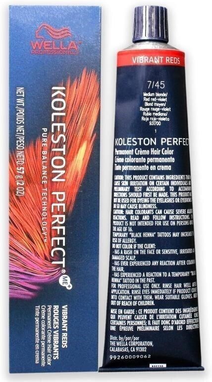 LOT OF 2 Wella Koleston Perfect Permanent Creme