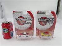 2 voitures die cast Greenlight , Tokyo Torque