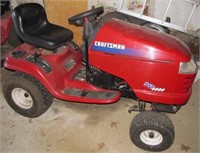 Craftsmen DYT 4000 riding lawn mower with 12