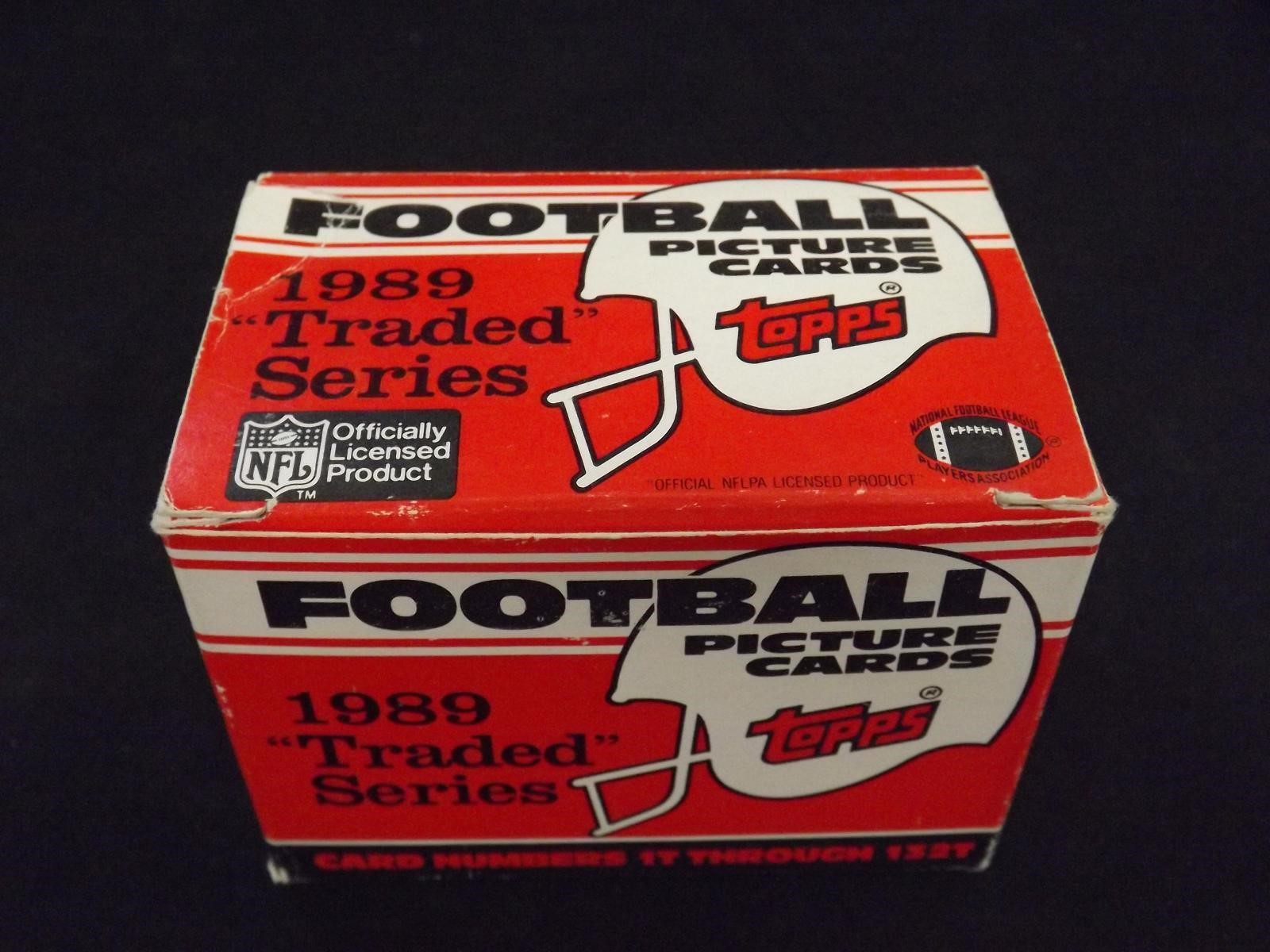 1989 TOPPS TRADED FOOTBALL PARTIAL SET