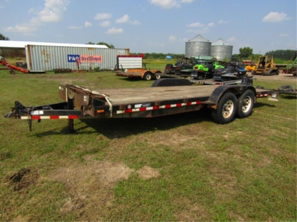 Mac-Lander Equipment Tandem Axle Trailer, Ramps