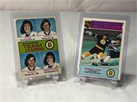 2 Bobby Orr Vintage Hockey Cards #1