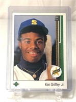 Ken Griffey Jr UD Rookie Baseball Card