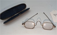 Very Early Spectacles in Original Tin Case