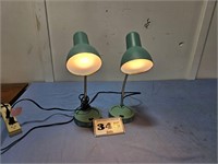 2 LED Desk Lamps