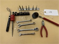 Snap-on & Blue Point pliers, wrenches, and more