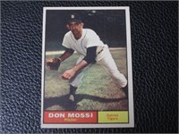 1961 TOPPS #14 DON MOSSI TIGERS VINTAGE