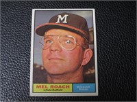 1961 TOPPS #217 MEL ROACH BRAVES VINTAGE