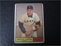 1961 TOPPS #237 BILLY LOES GIANTS VINTAGE