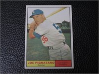 1961 TOPPS #74 JOE PIGNATANO DODGERS