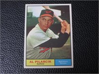 1961 TOPPS #62 AL PILARCIK ORIOLES VINTAGE