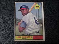 1961 TOPPS #343 EARL ROBINSON ORIOLES