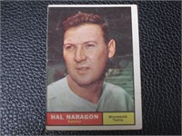 1961 TOPPS #92 HAL NARAGON TWINS VINTAGE