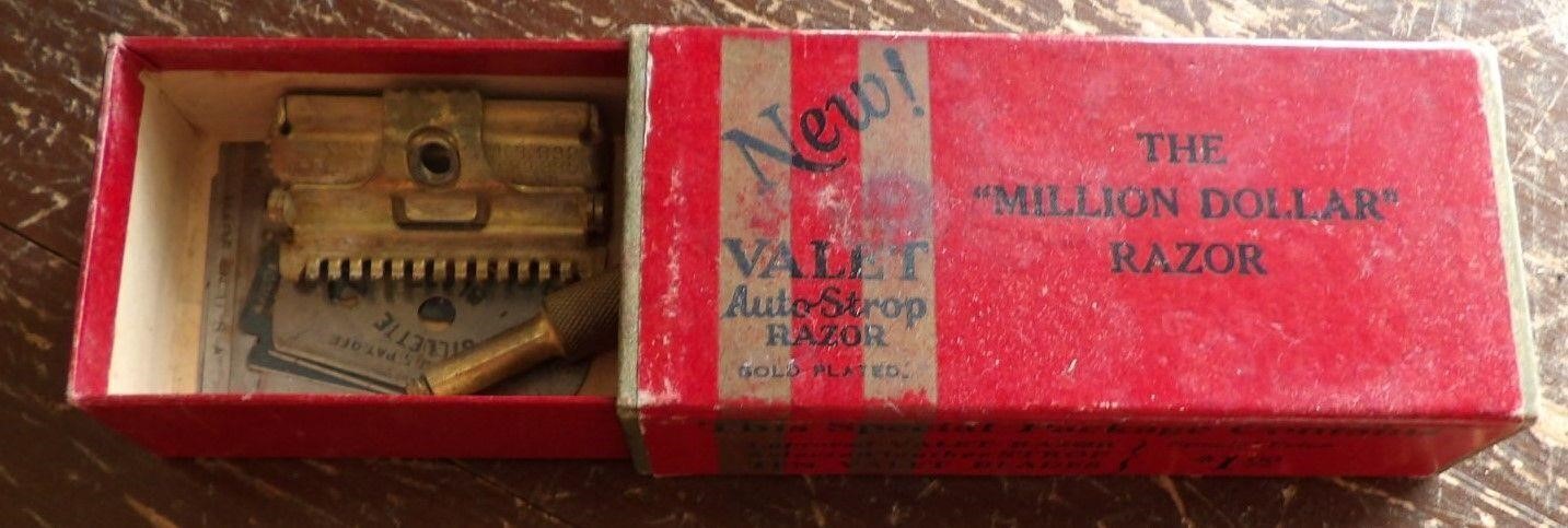 Vintage Million Dollar Razor in Original Box