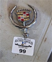 Vintage Cadillac hood ornament