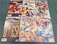 Lot of 6 Comic Books Teen Titans