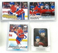 4 cartes de RYAN POEHLING en excellente condition