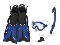 BODY GLOVE SNORKEL 3 in 1 kit / size LARGE - XL