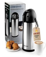 3L STAINLESS STEEL VACUUM AIRPOT BY CRESIMO / 2