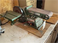 Grizzly Bench Type 4in x 6in Belt/Disc Sander