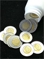 (13) $2 Canadian Coins