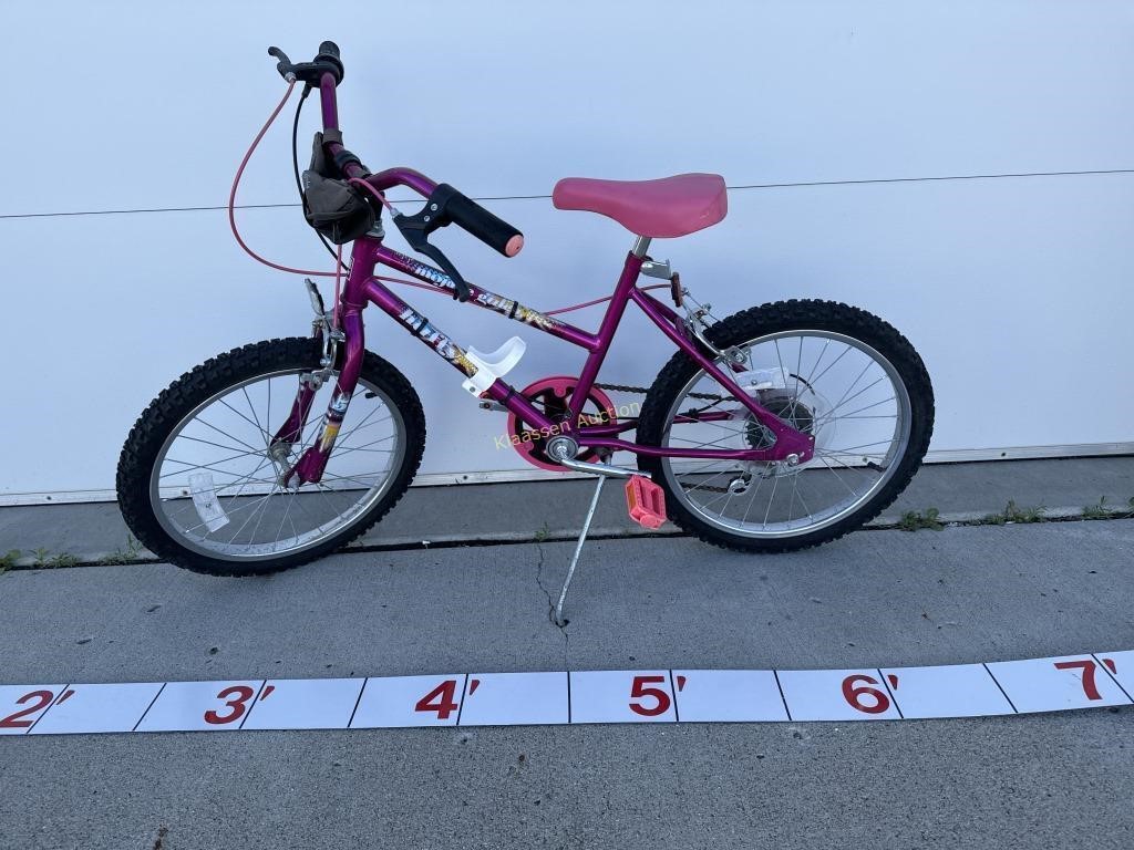 Pink Huffy Children’s Bike