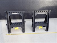 Pair of Foldable Sawhorses