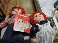 Large Ragedy Anne & Andy Dolls, Book