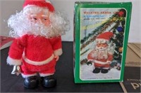 Vintage Walking Santa