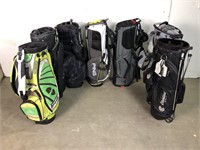 Set of 7 golf club carrier cases
