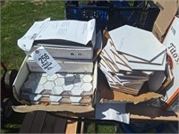 (4) Boxes Assorted Floor Tile