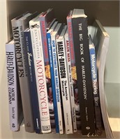 A Collection Of Motorcycle Books