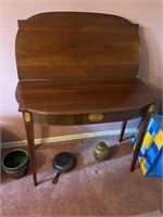 Inlaid game table