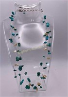 Turquoise Necklace Adjustable Length