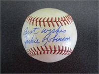 Jackie Robinson Signed ONL Baseball