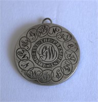 Smithsonian Stieff Sterling SilverPresedent Coin