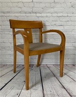 Keilhauser Chair with Fabric Seat and Hardwood Fra