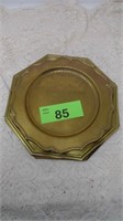 (3) Brass Trays