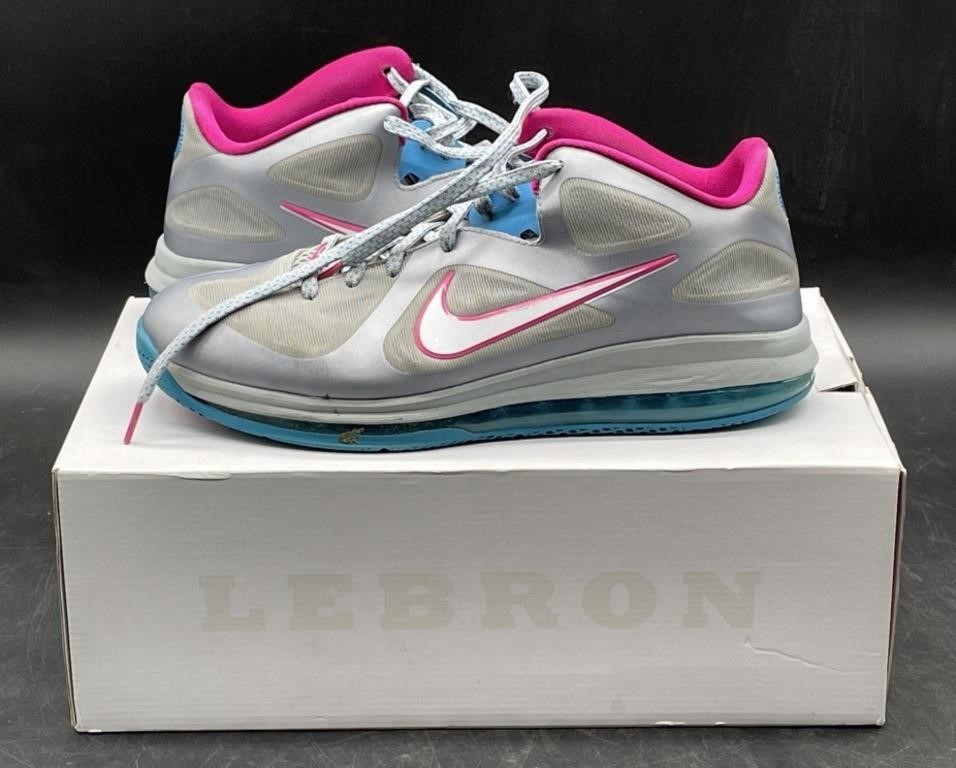 (JL) LeBron 9 Low Size 13 Shoes