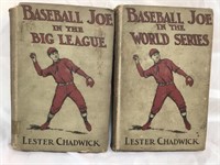 Baseball Joe antique books 1915 & 1917