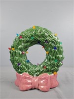 Vintage Ceramic Wreath - Powers Up