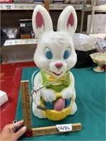 vintage bunny, blow mold