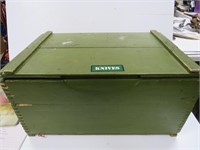 Green Wooden Box