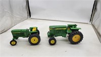 John Deere and Scale Model Tractor 1/16